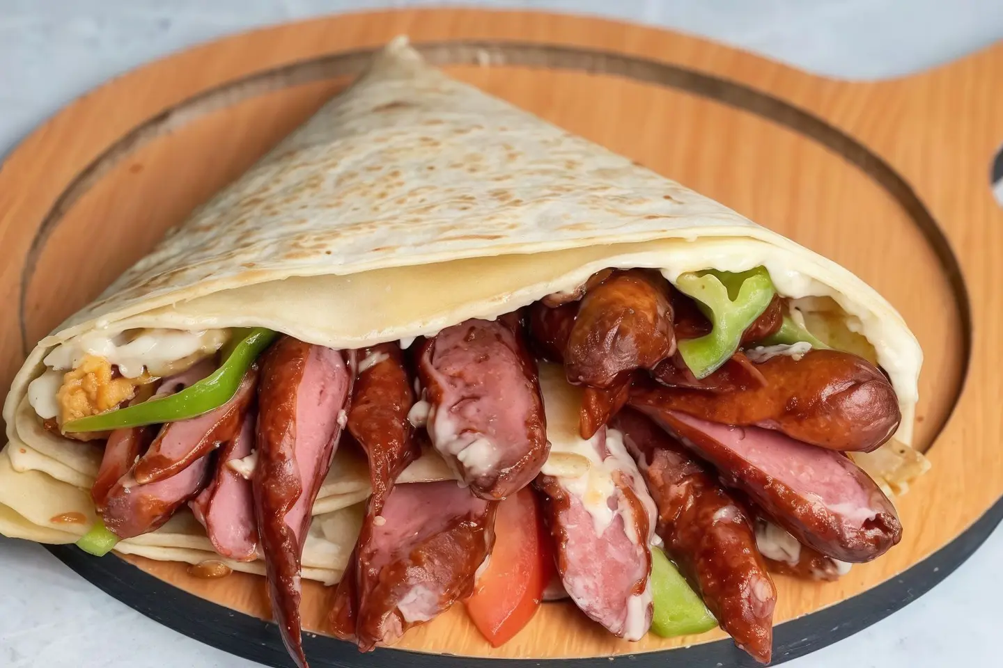 Sausage Crepe