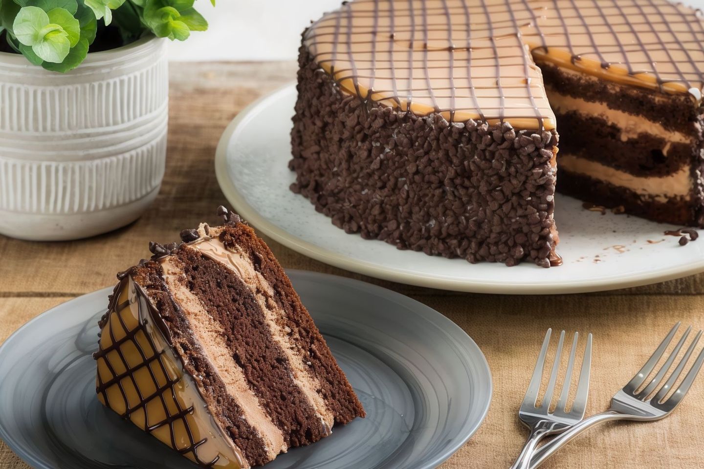 Milk Caramel - Cake Piece