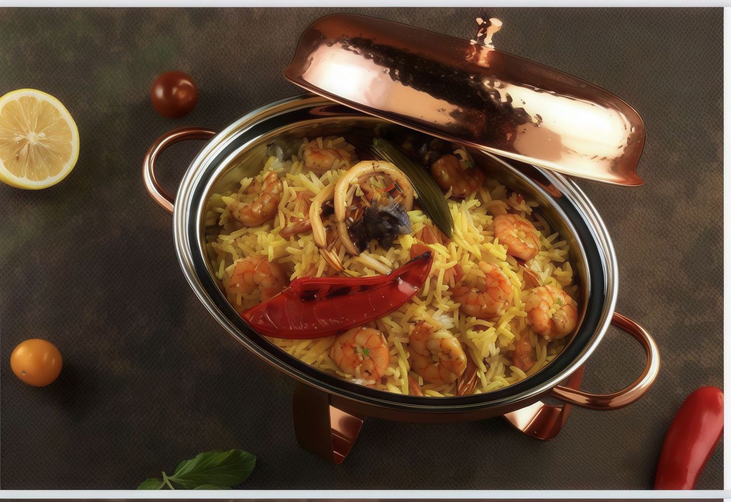 Kabsa Shrimp