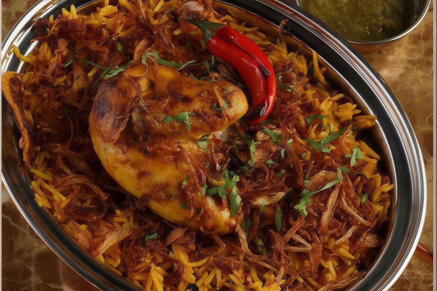 Chicken Kabsa Najdi - Half Chicken