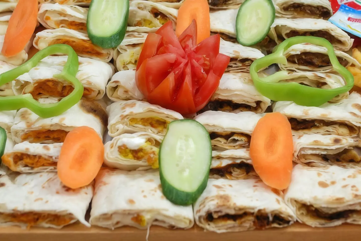 فلافل بالجبن صاج