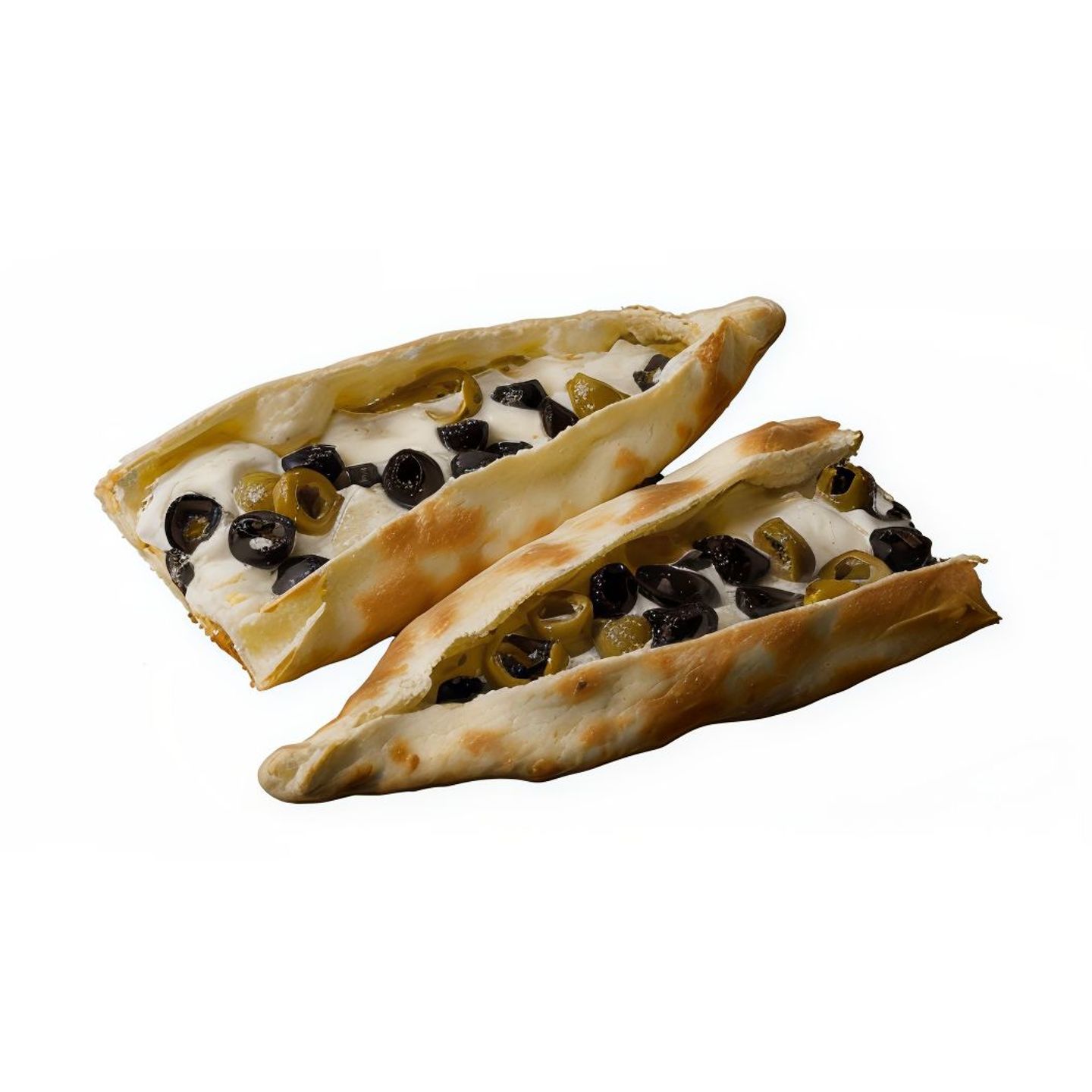 فطيرة لبنة  وزيتون
