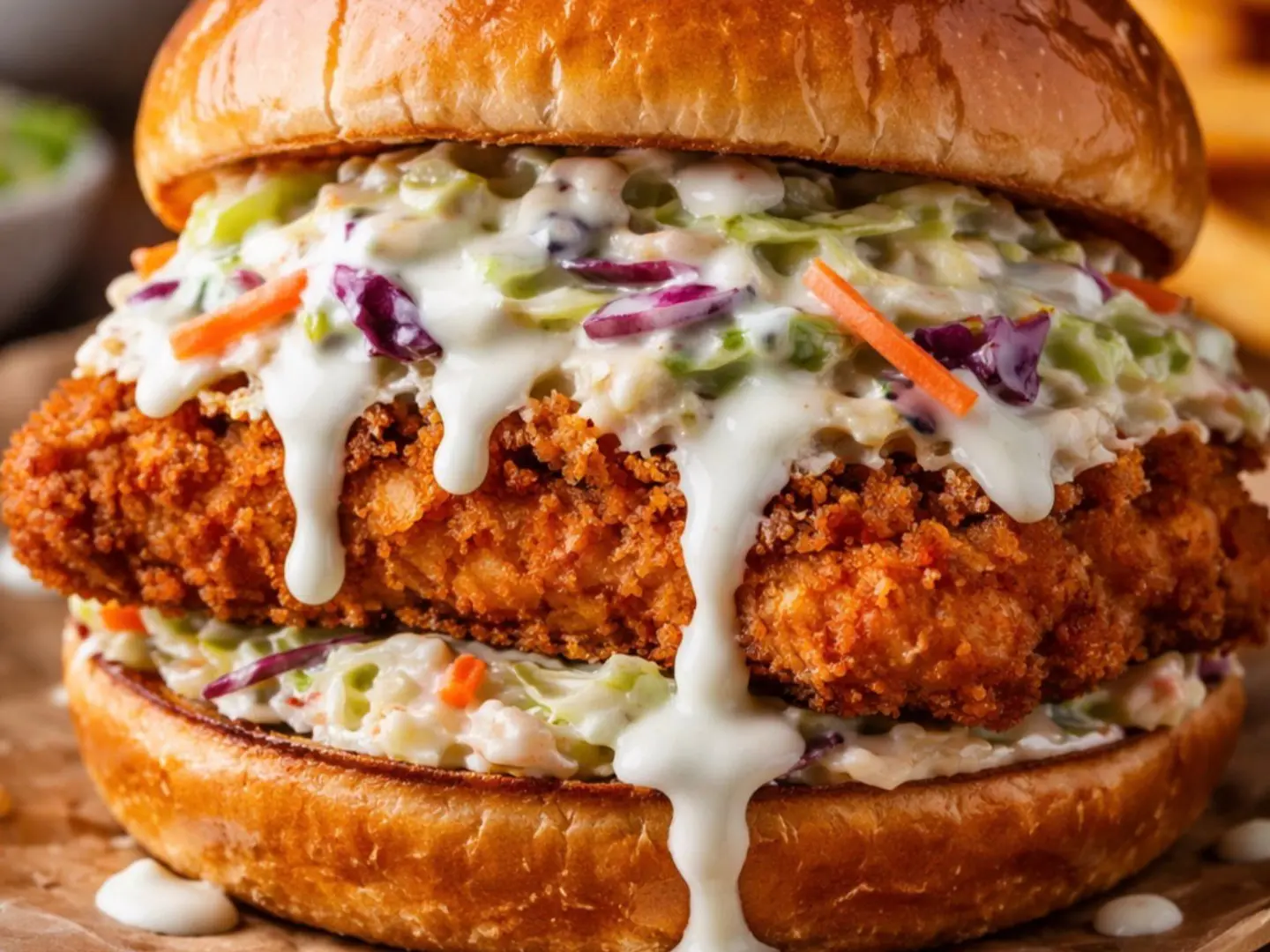 برجر دجاج تكساس