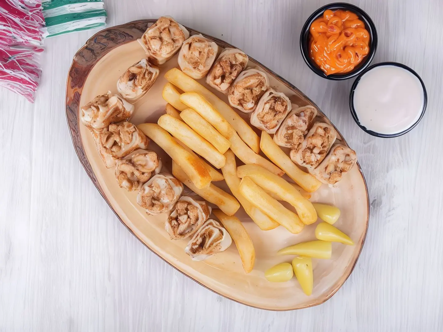 Small Arabic Dish With Cheese