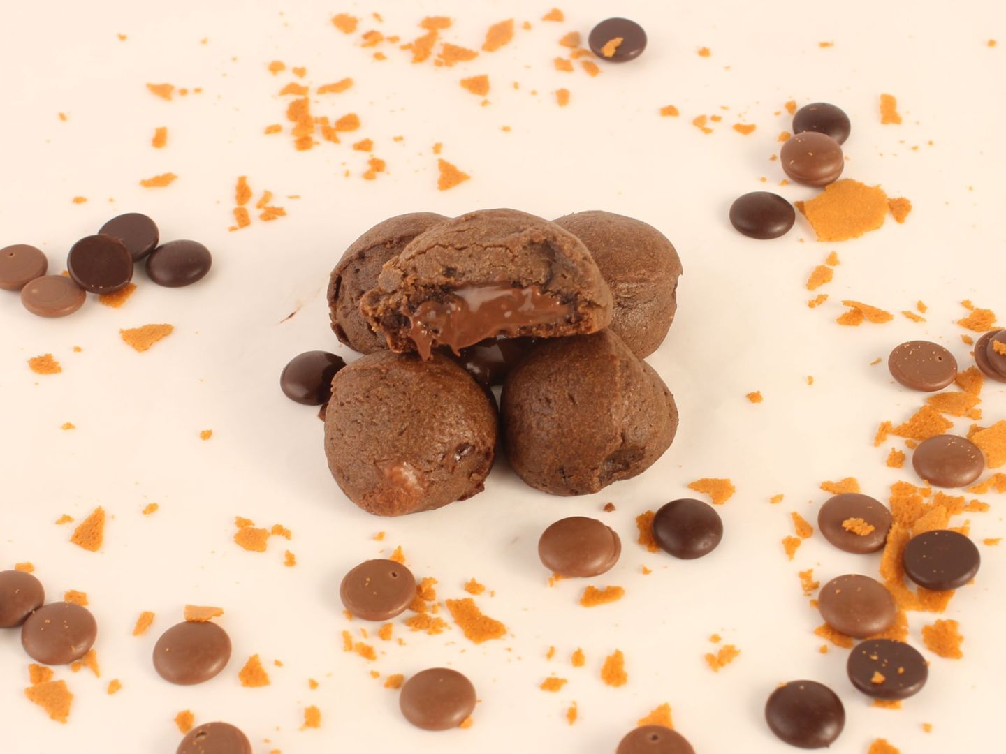 Mini Cookies Double Chocolate 35 Pieces