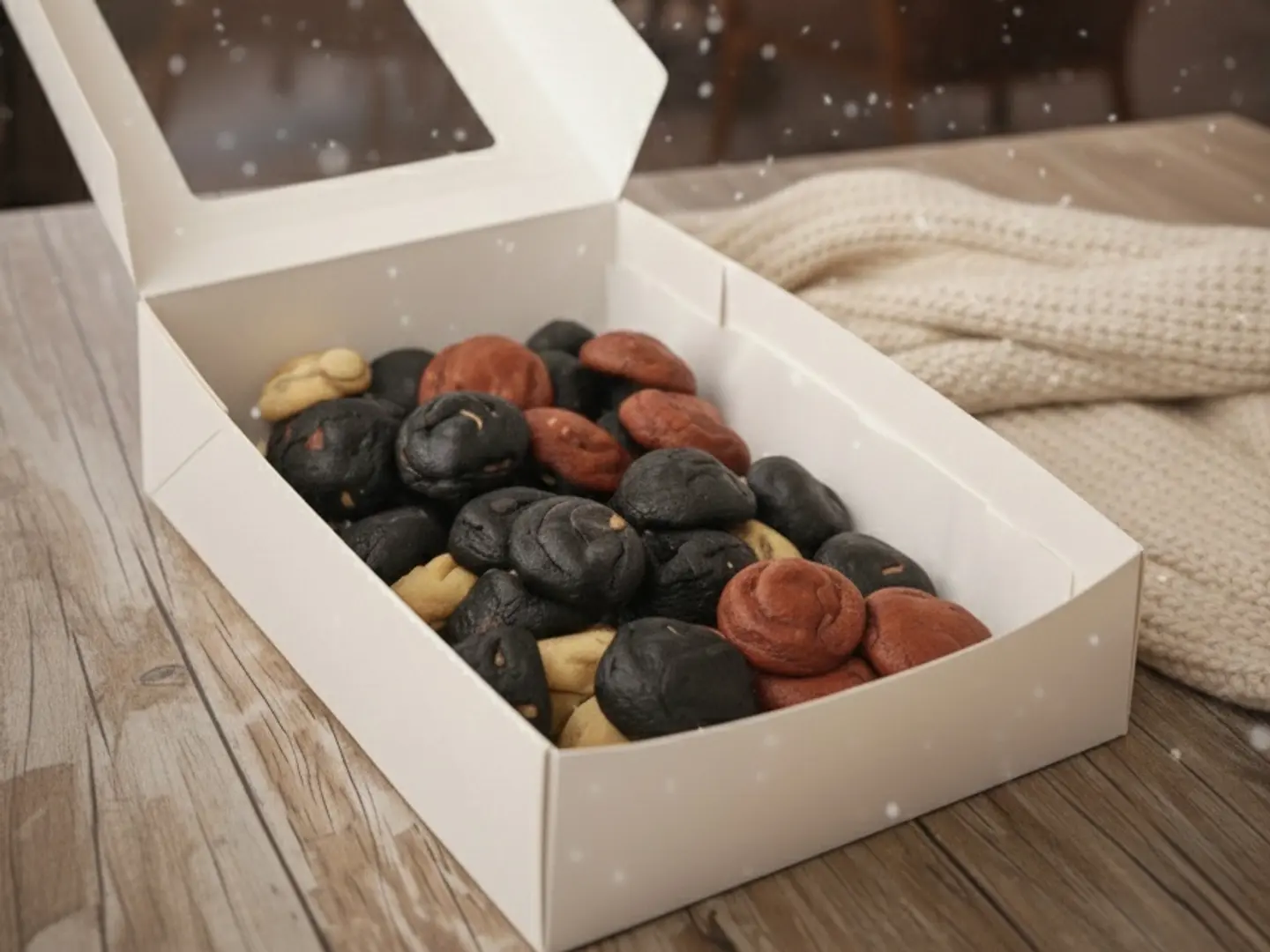 ميني كوكيز تريبل شوكولاته مكس بـ ٥٠ قطعة