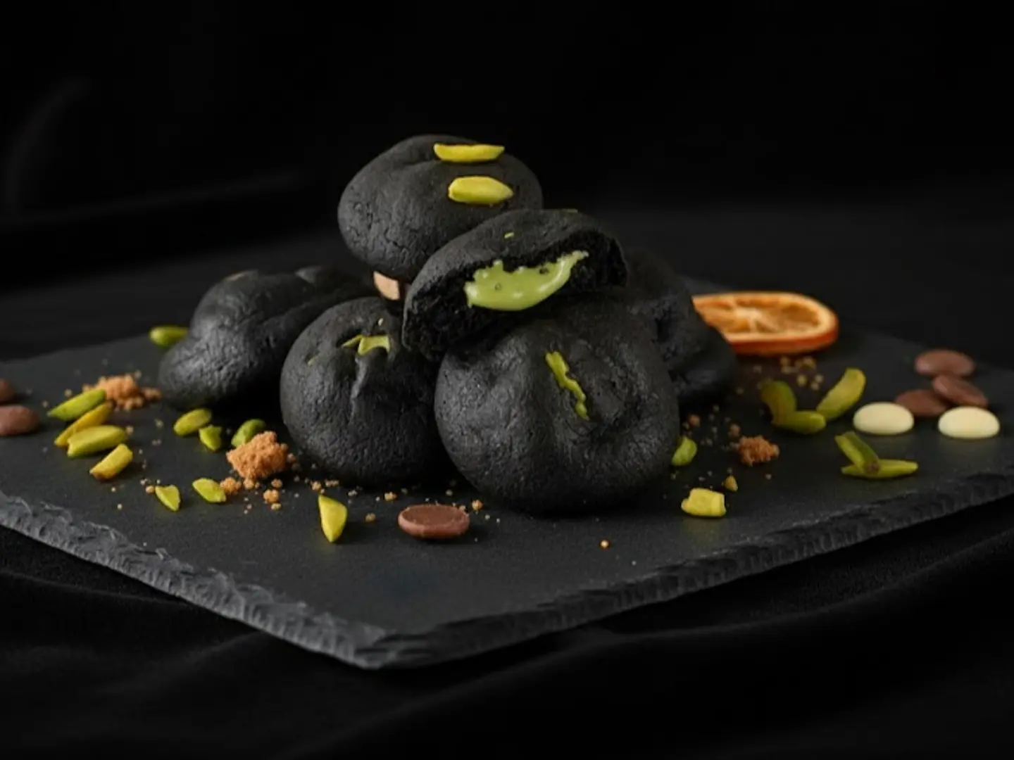 كوكيز بلاك بستاشيو بـ ٣٠ قطعة