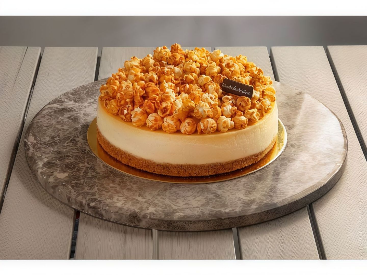 Popcorn Cheesecake Big