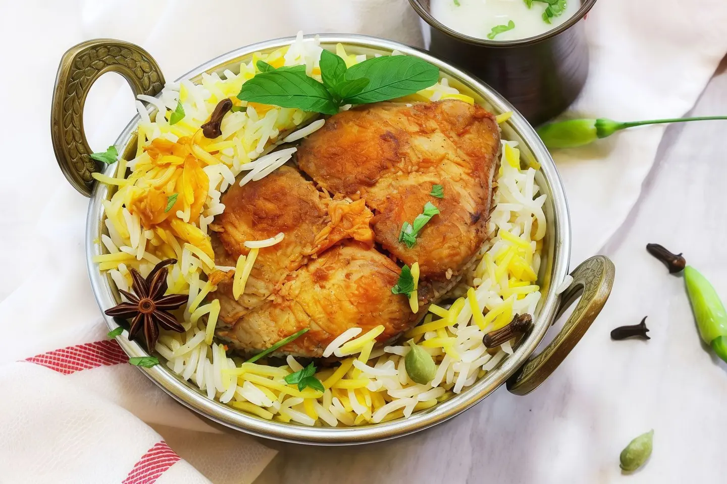 برياني السمك