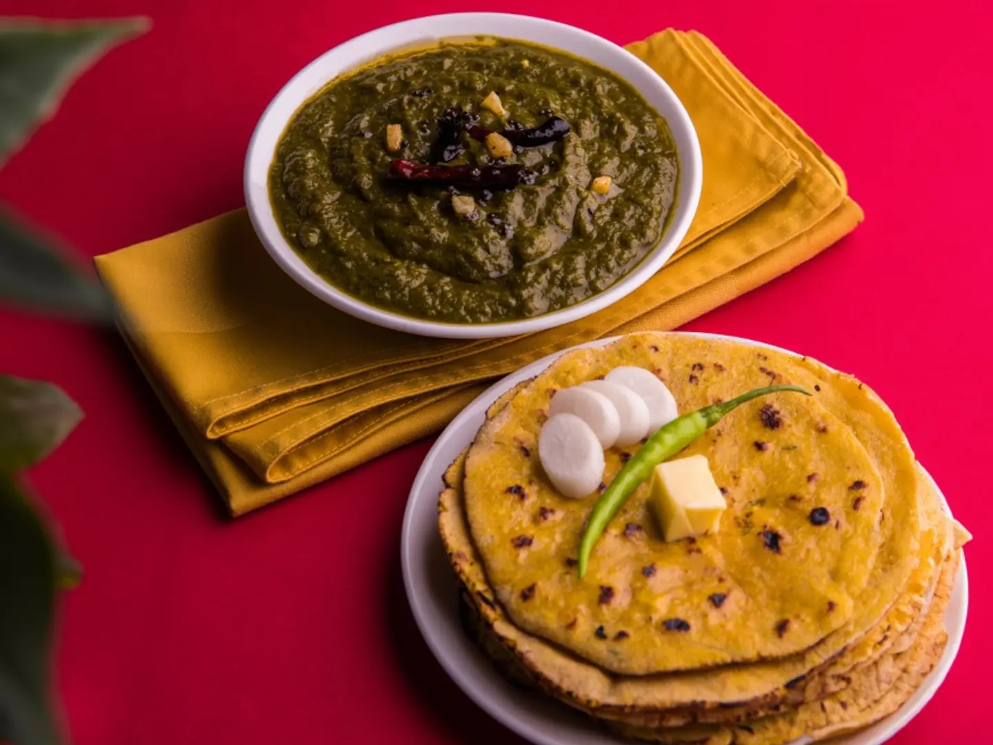 Makki Di Roti + Saag