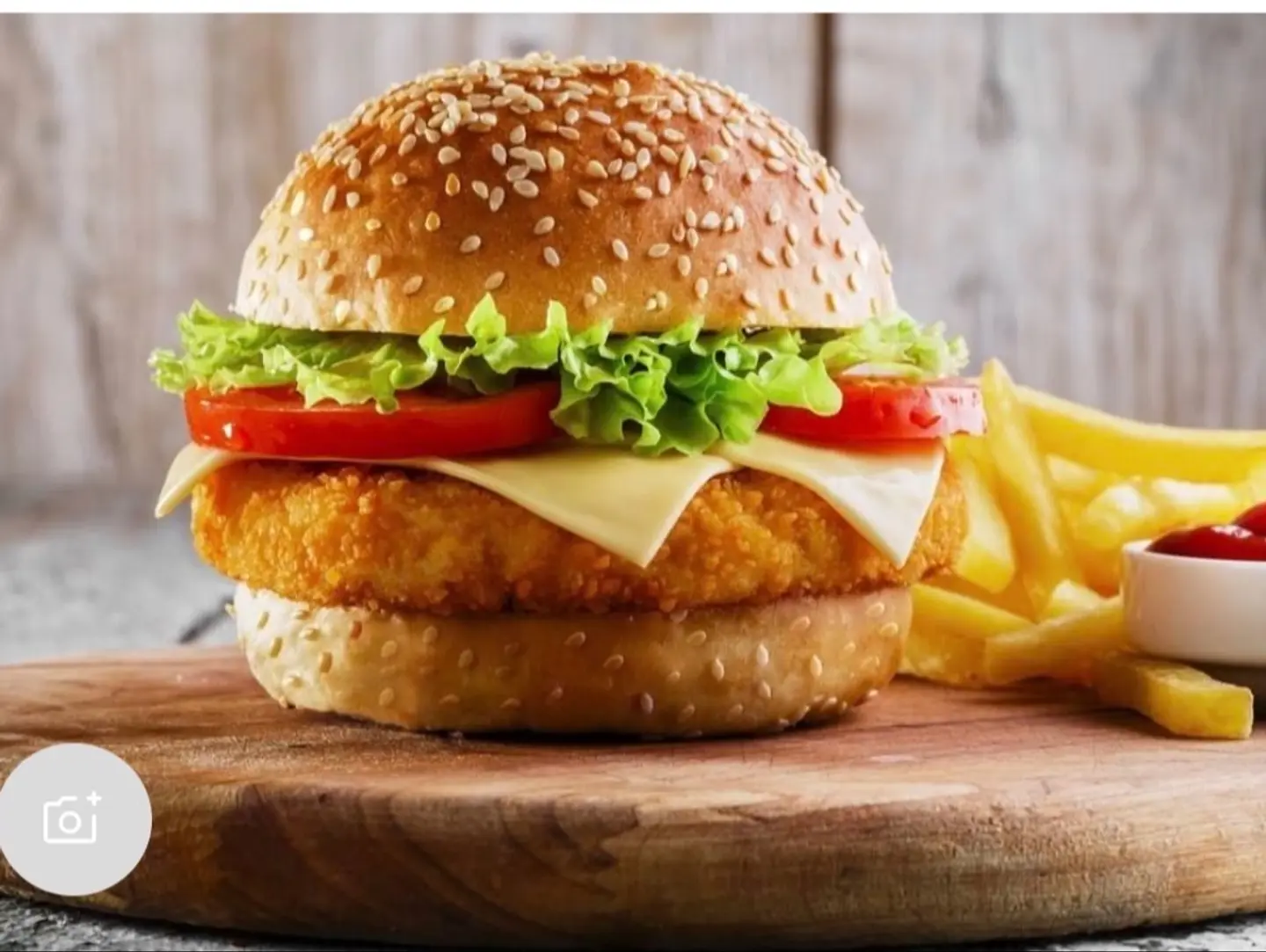 Fried Chicken Burger