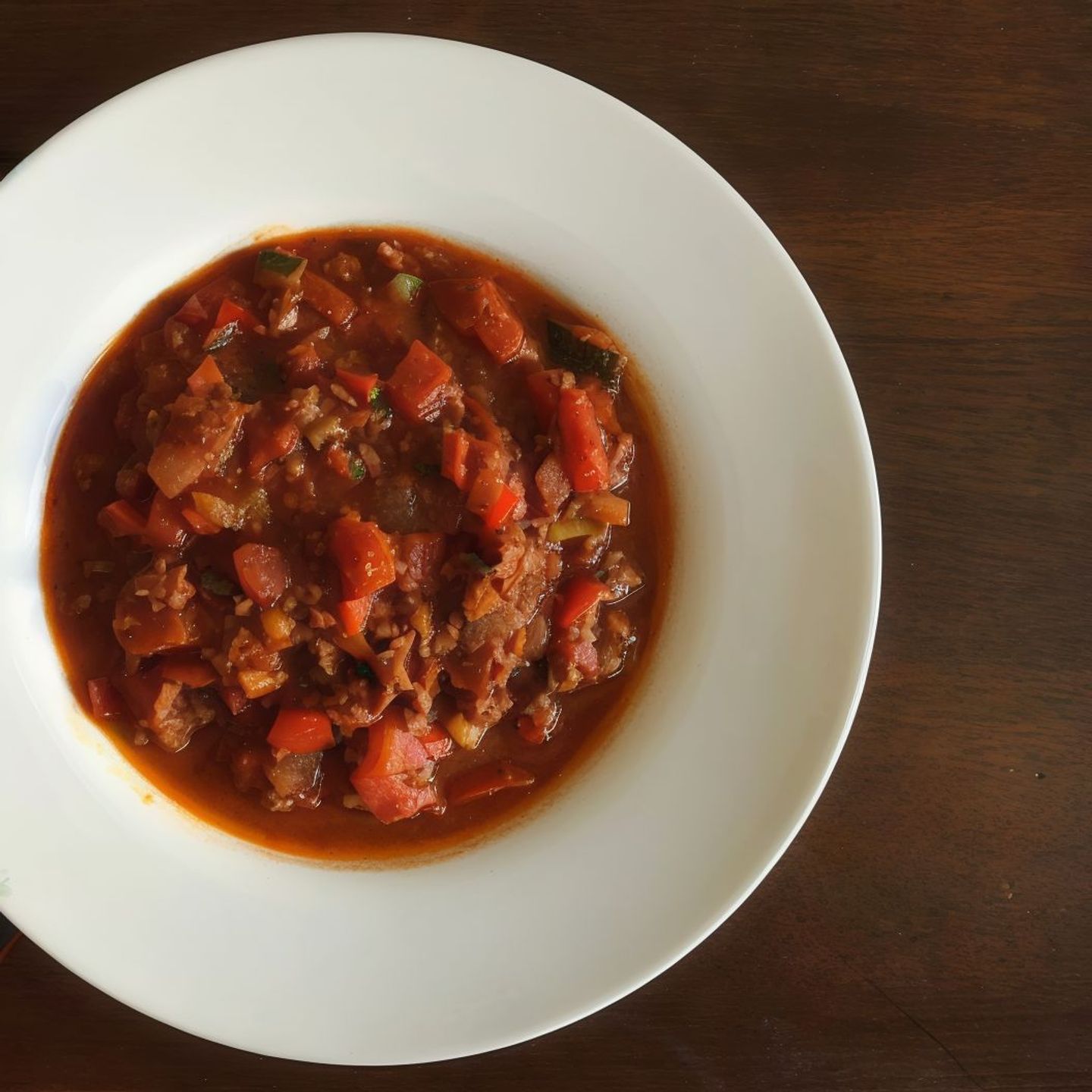 Meat With Tomatoes