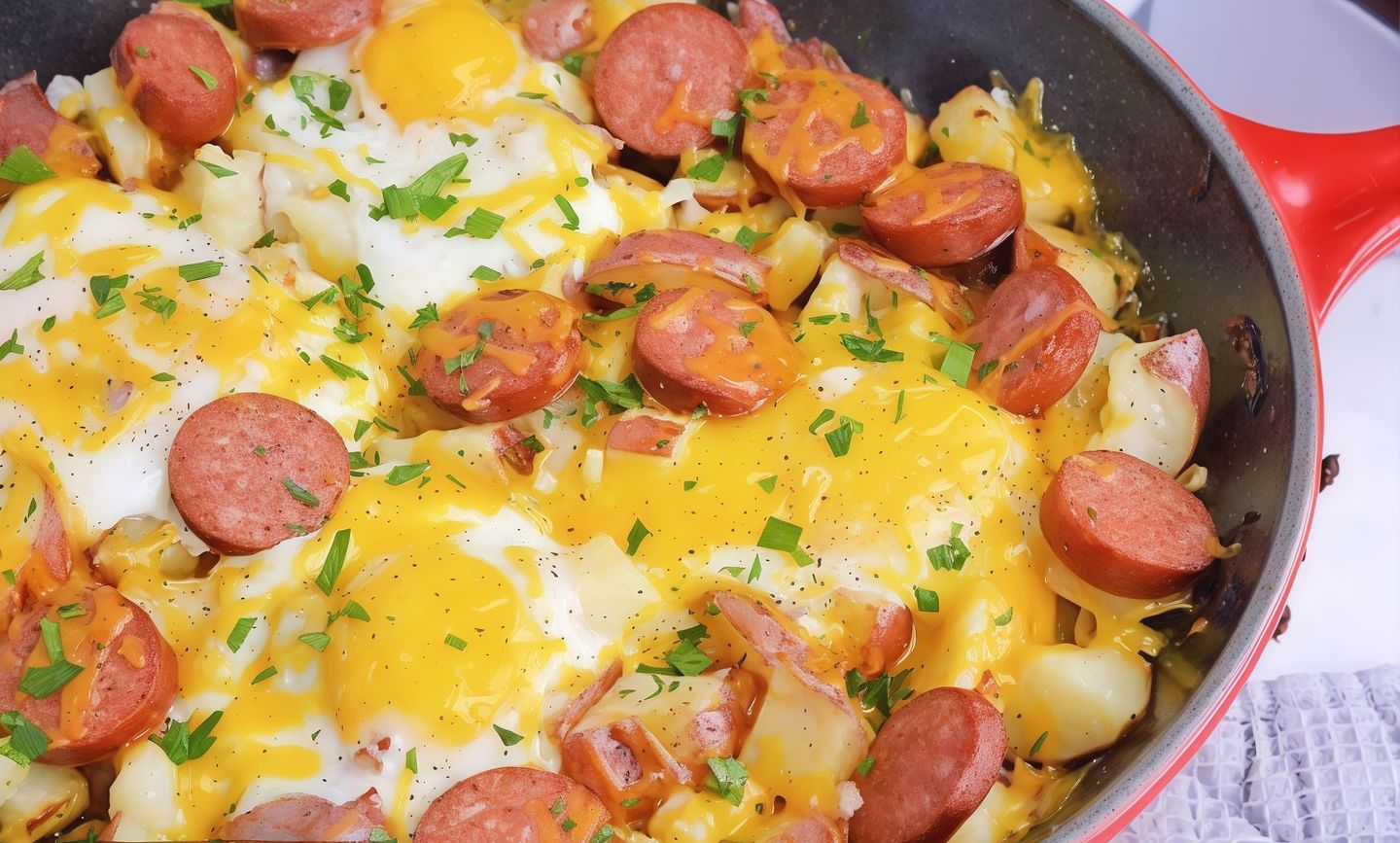 Eggs With Hot Dog