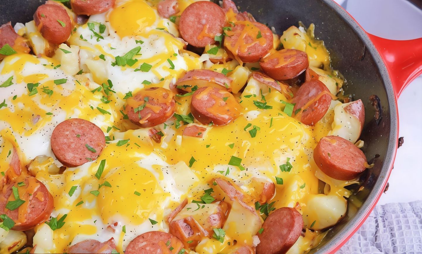 Eggs With Hot Dogs