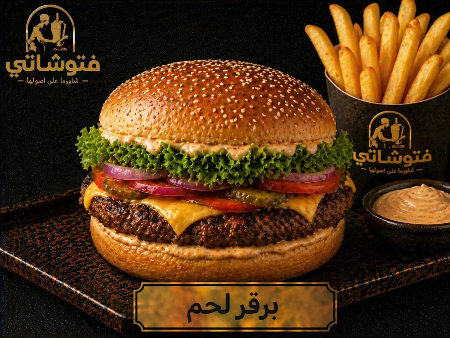 برجر لحم