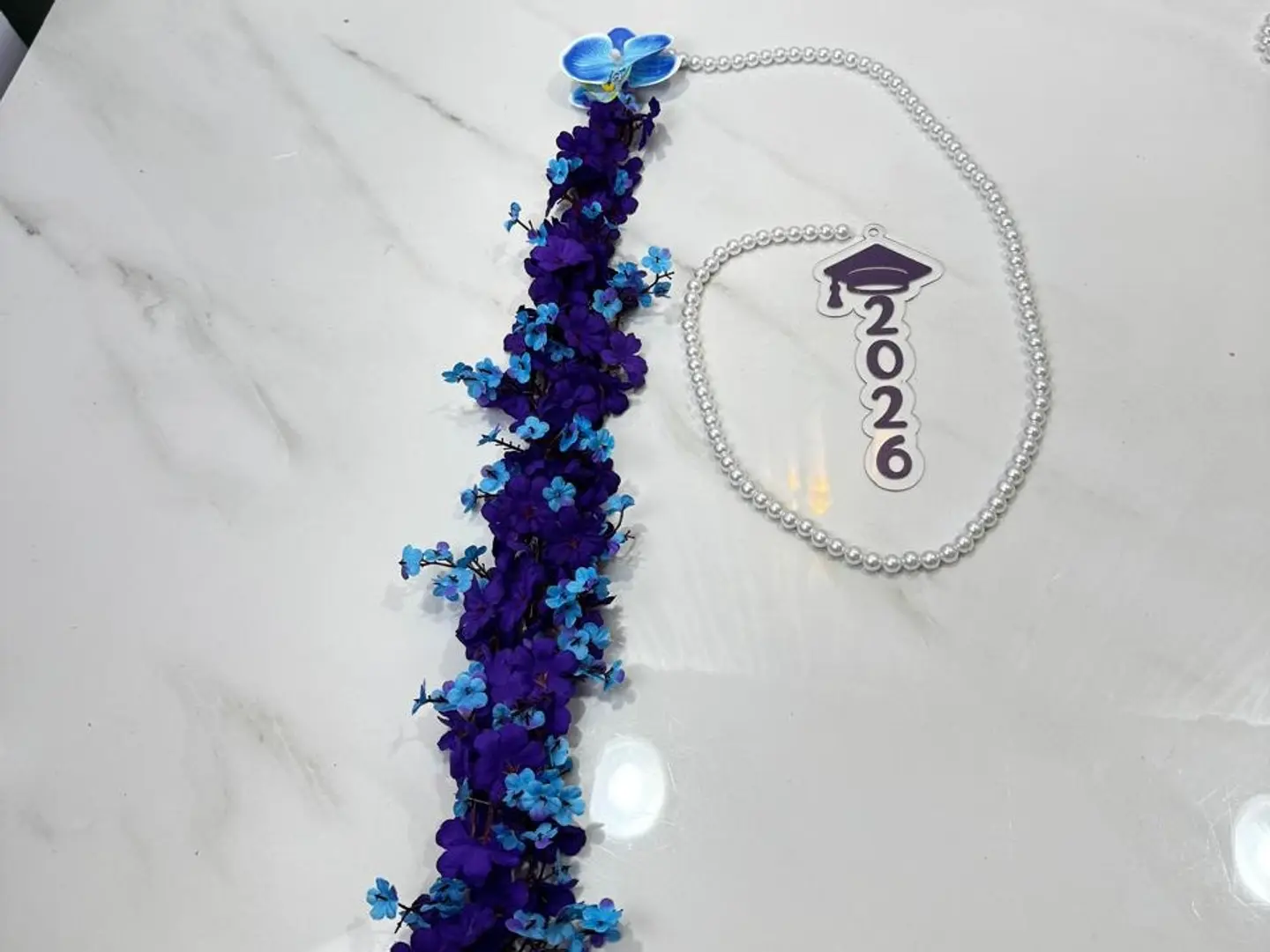 Graduation Contract, Mauve And Blue