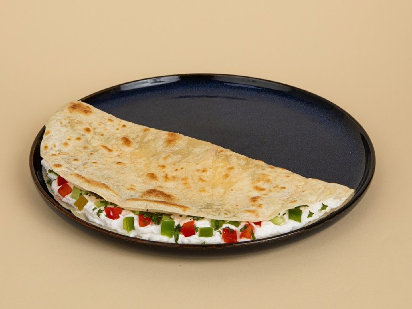 جبنة بالخضار