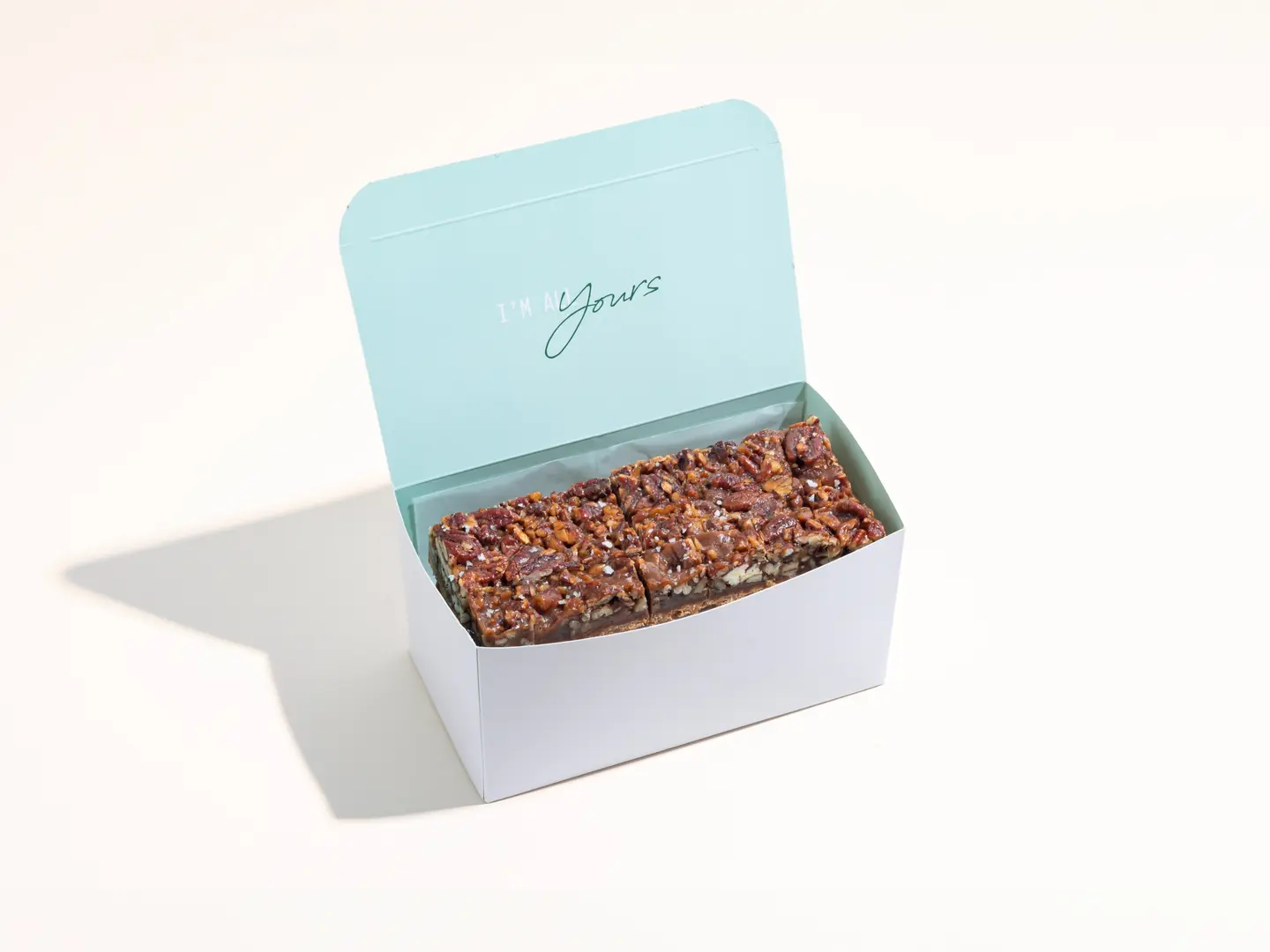 Pecan Bar Bites Box 63 Pcs