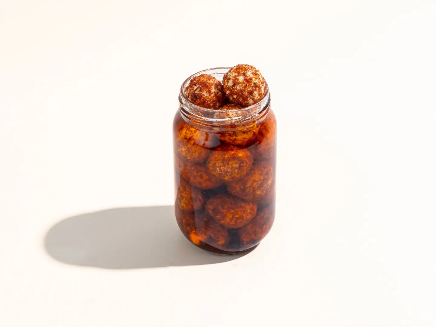 Labneh Balls With Chili