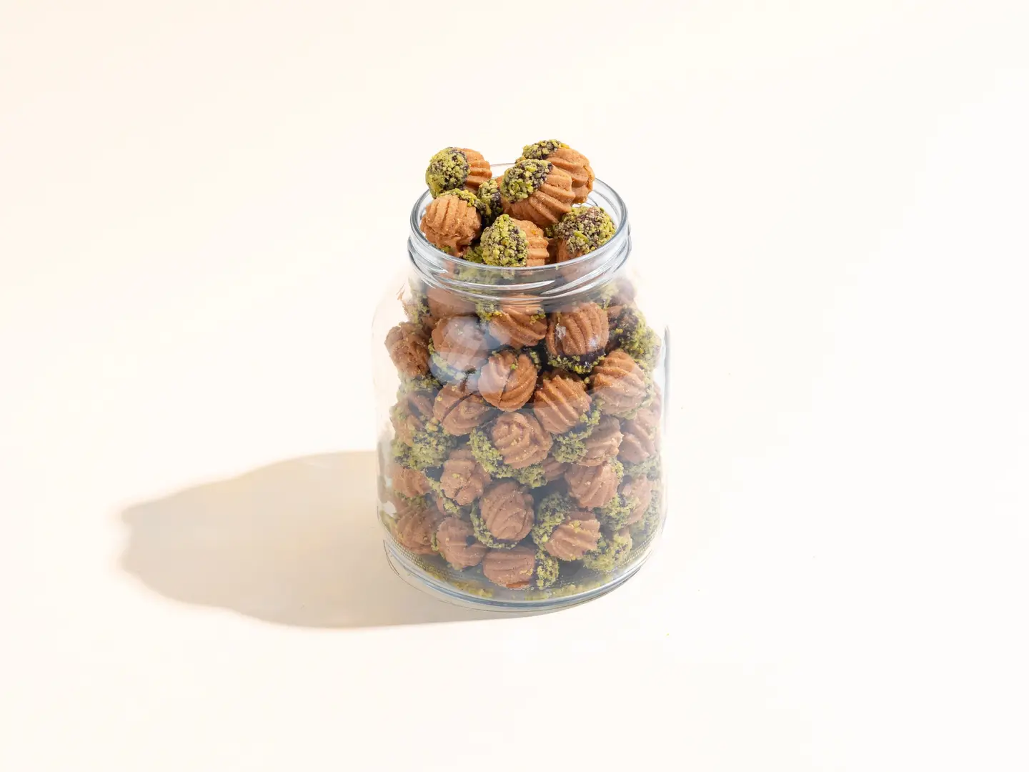 Chocolate Petit Four With Pistachios