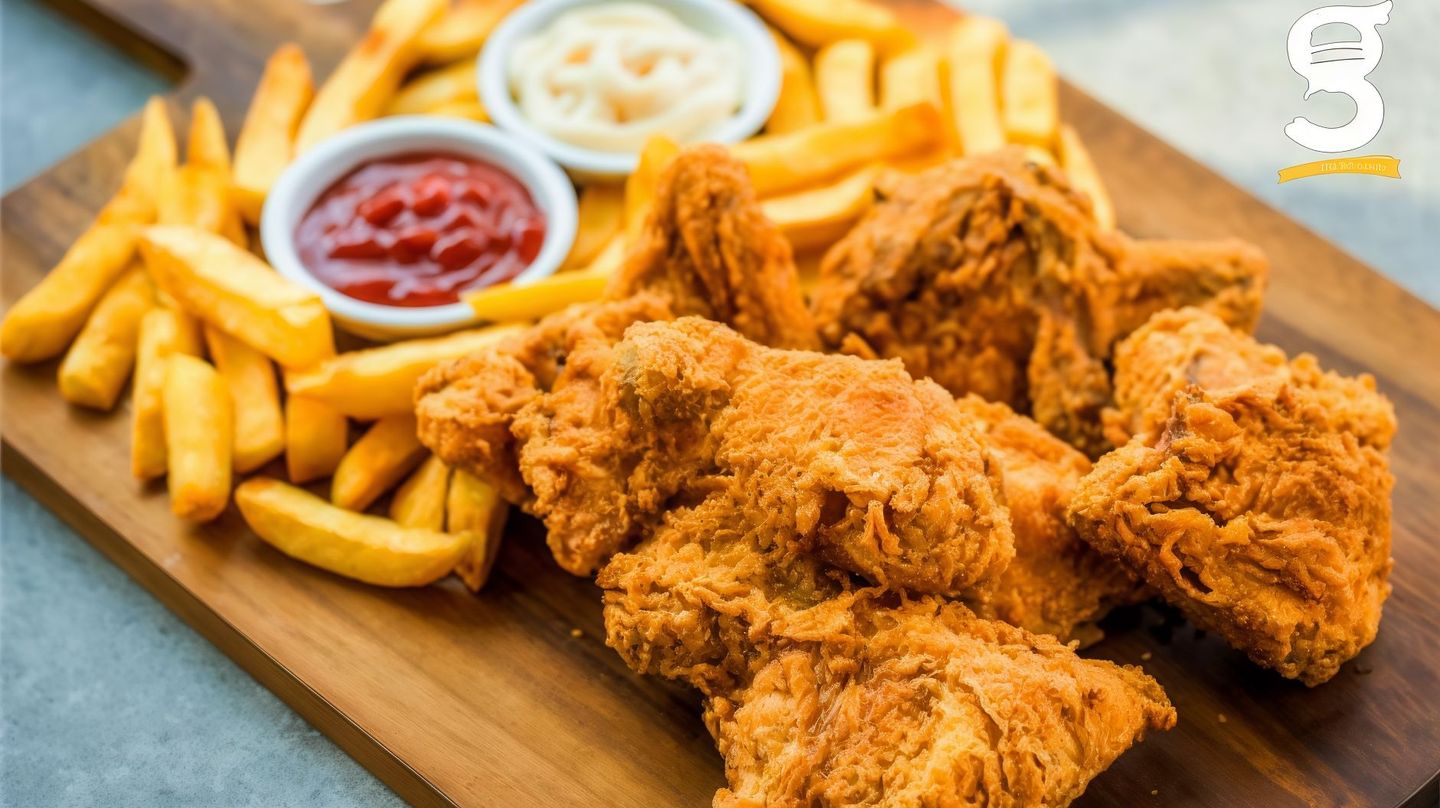 Broast 4 Pieces With A Meal