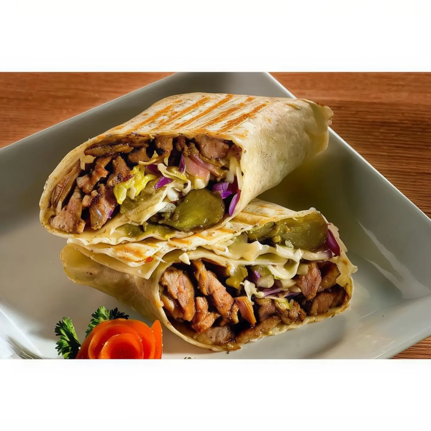 Shawarma Meat Tortilla