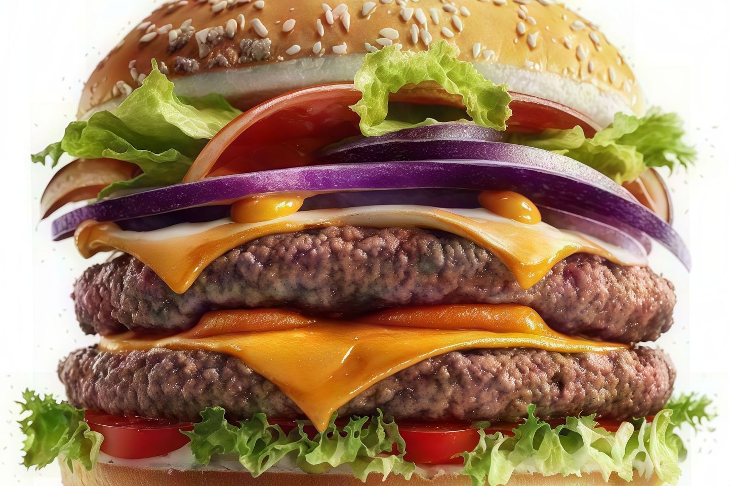 Burger Beef Double Patty