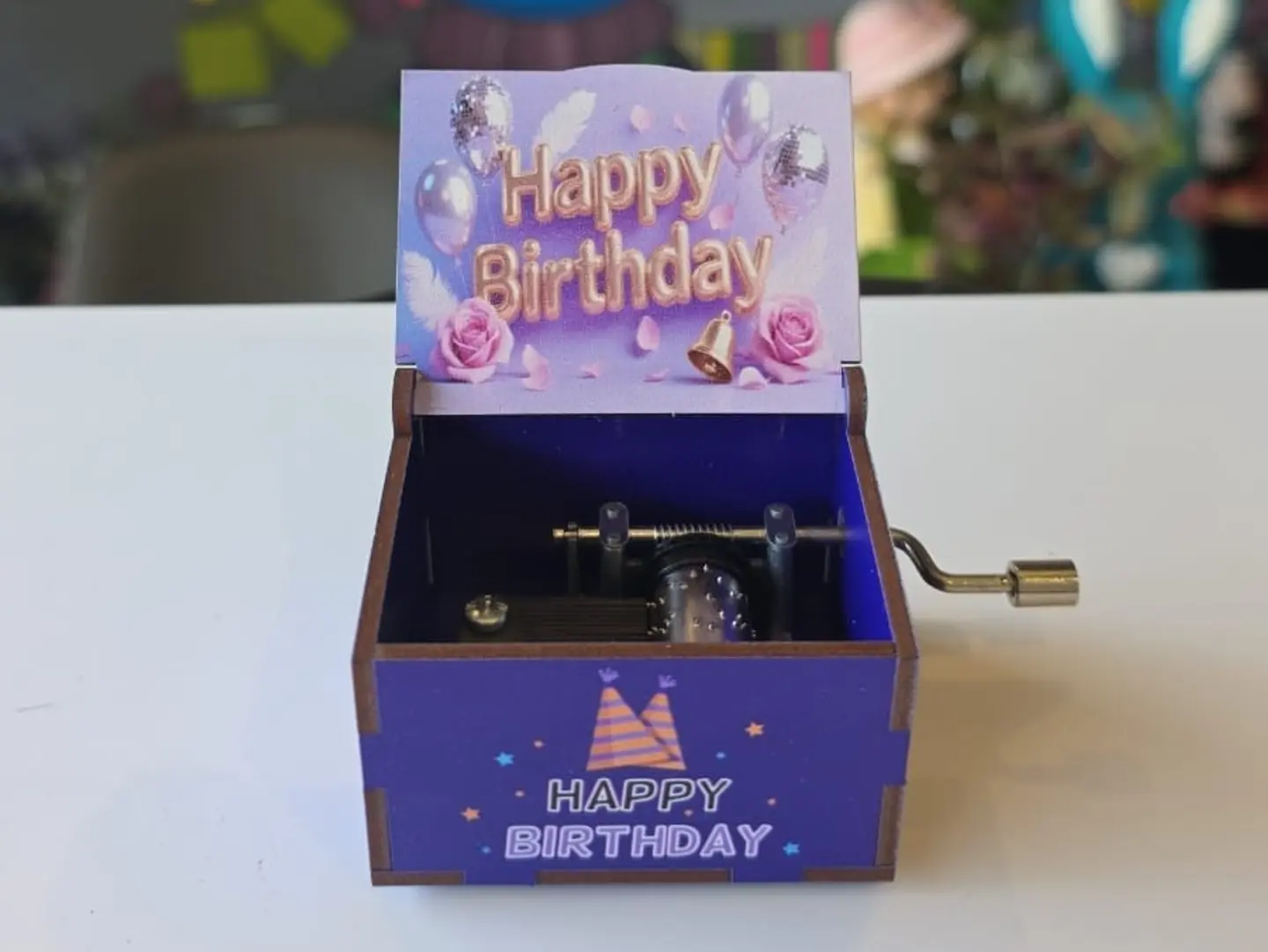 Purple Musical Box