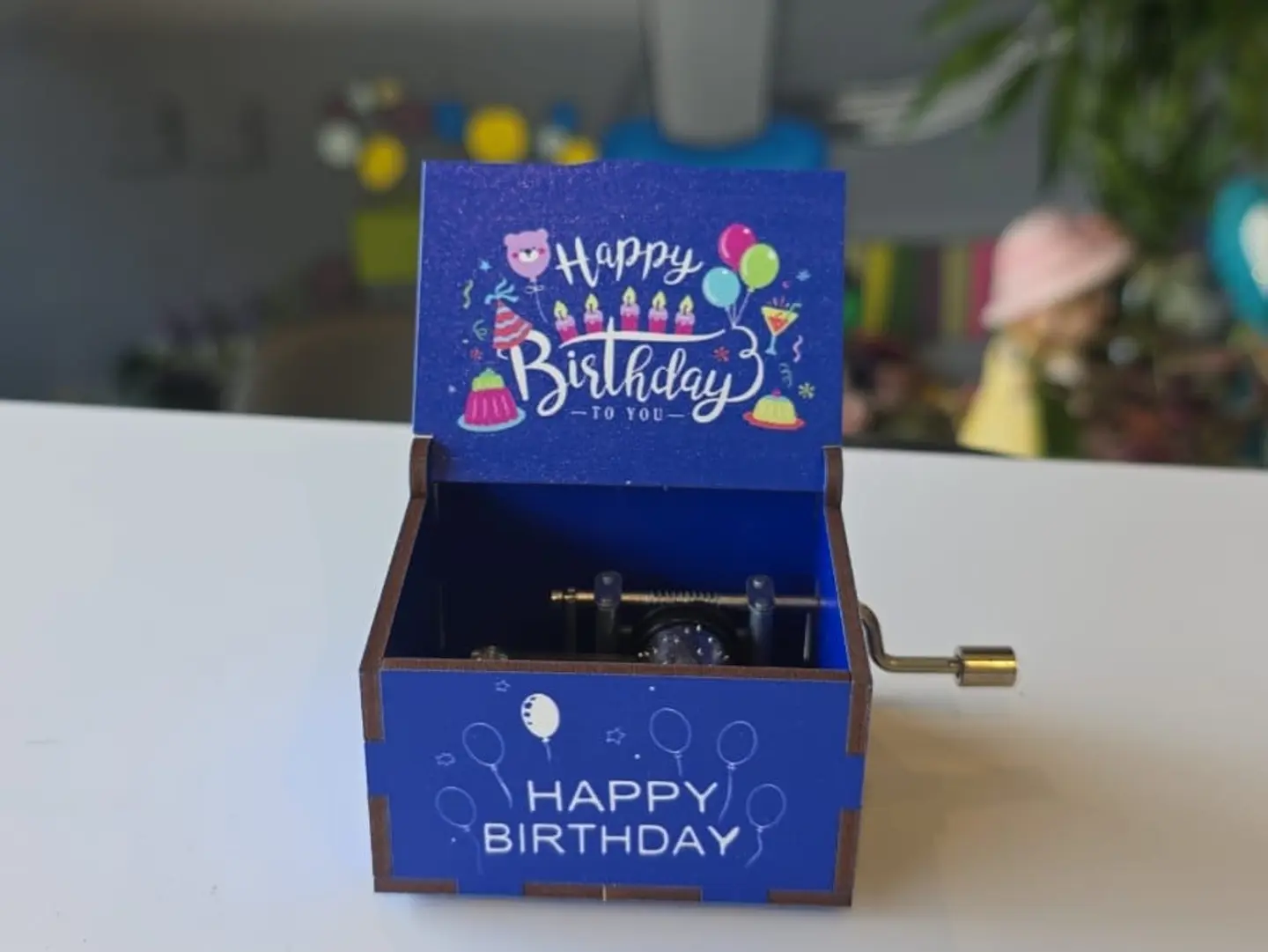 Blue Music Box