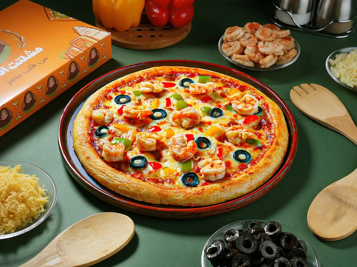 Shrimp Pizza