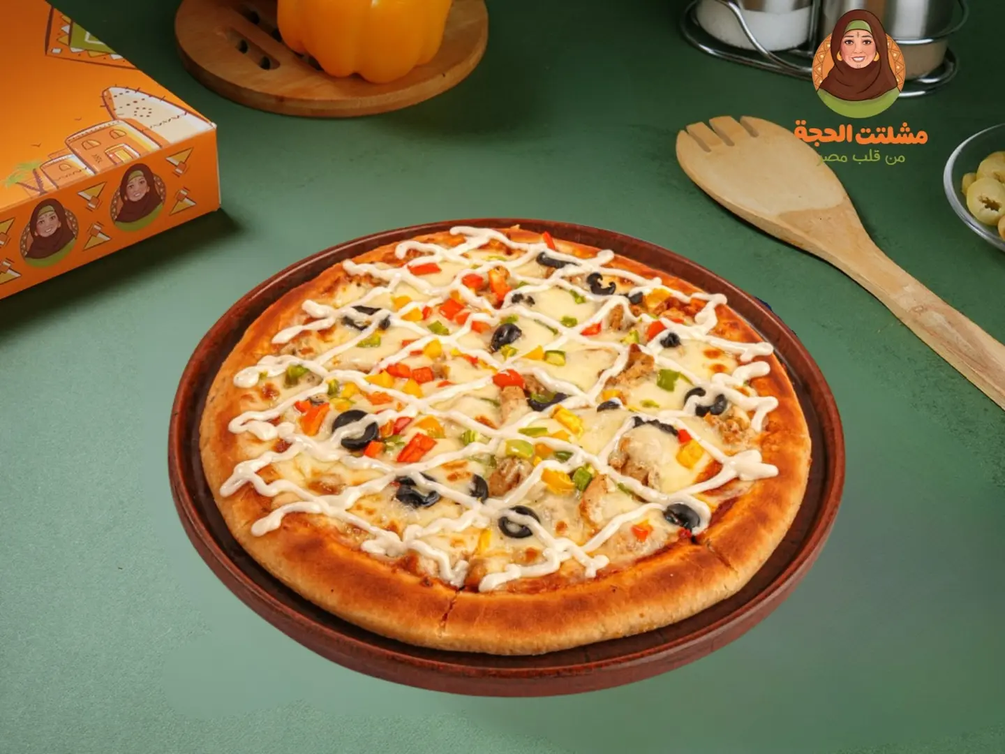 Chicken Ranch Pizza