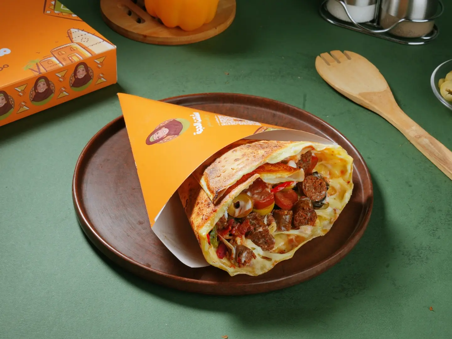 Mixed Beef Crepe