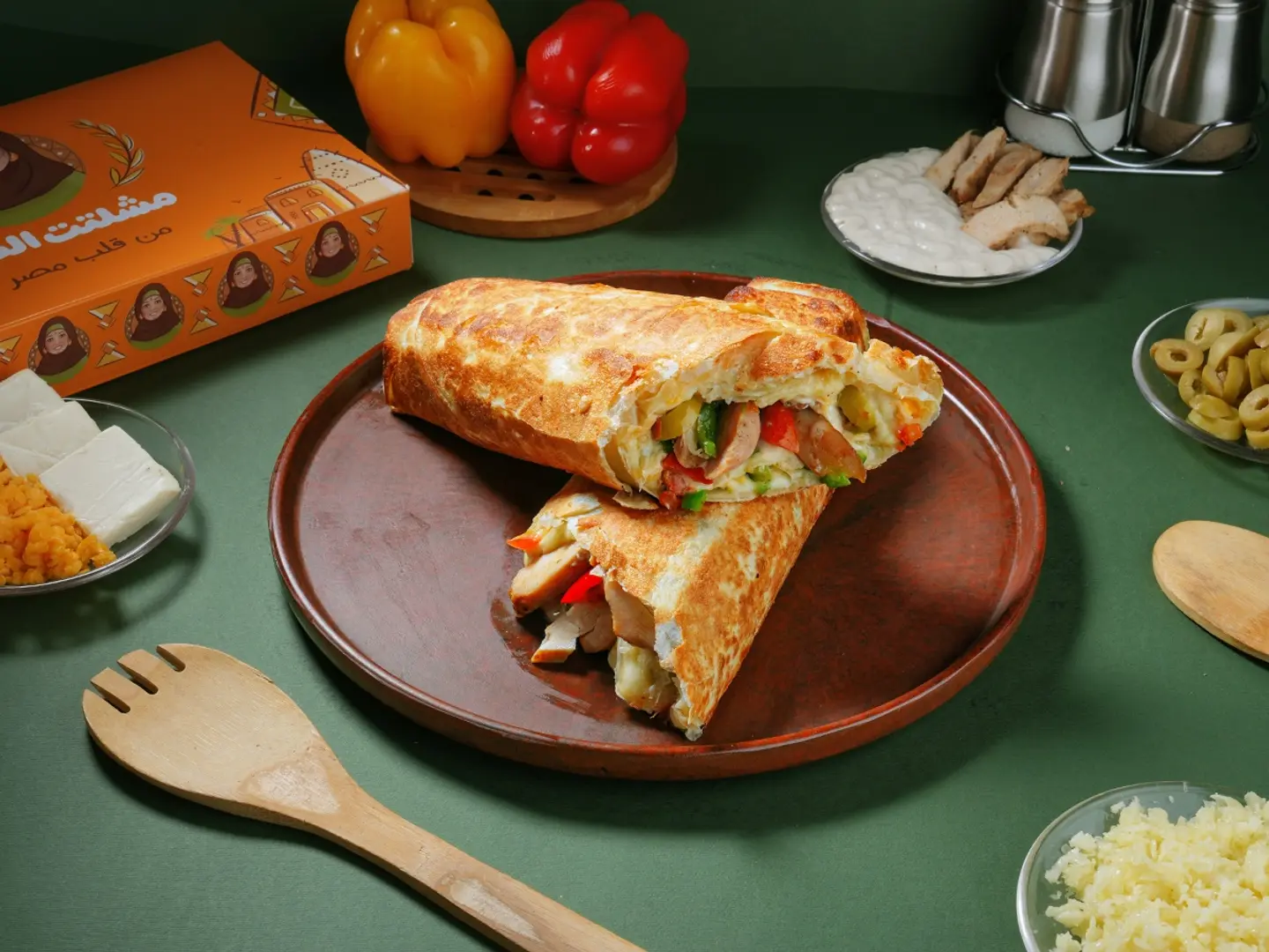 Grilled Chicken Roll (Pie) - Large Size