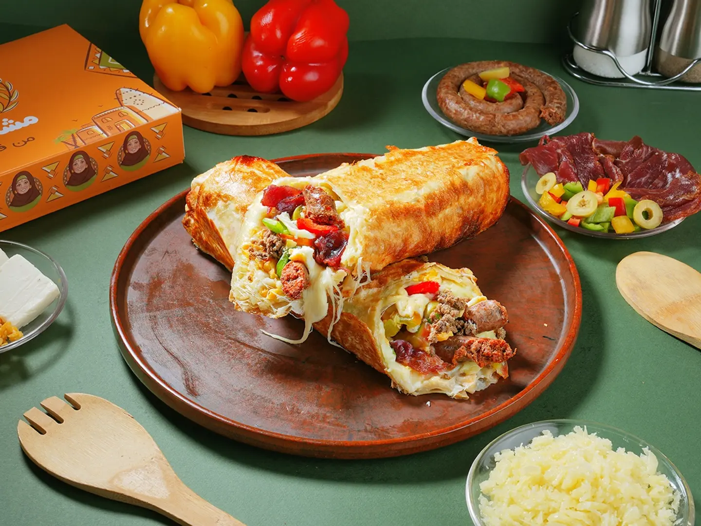 Mixed Beef Roll (Pie) - Large Size