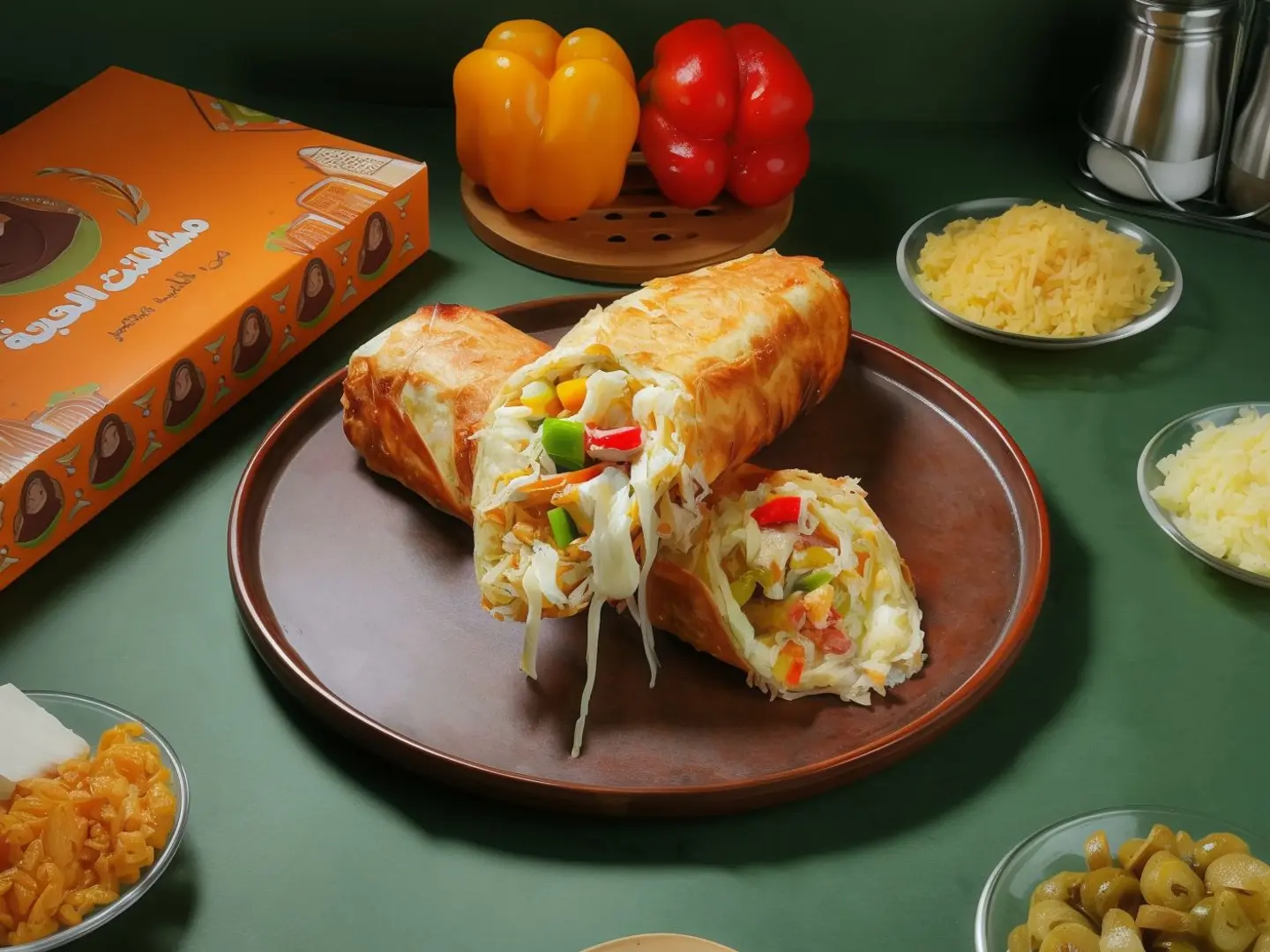 Mixed Smoked Meat Roll - Large Size