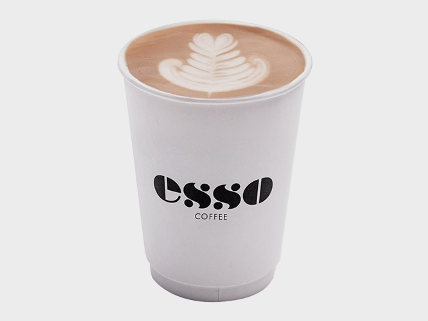 Hot White Mocha Latte