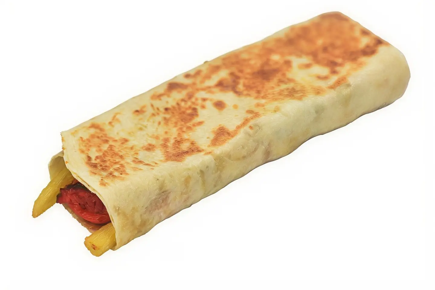 رقاق تكا سنشوي بخبز التورتيلا