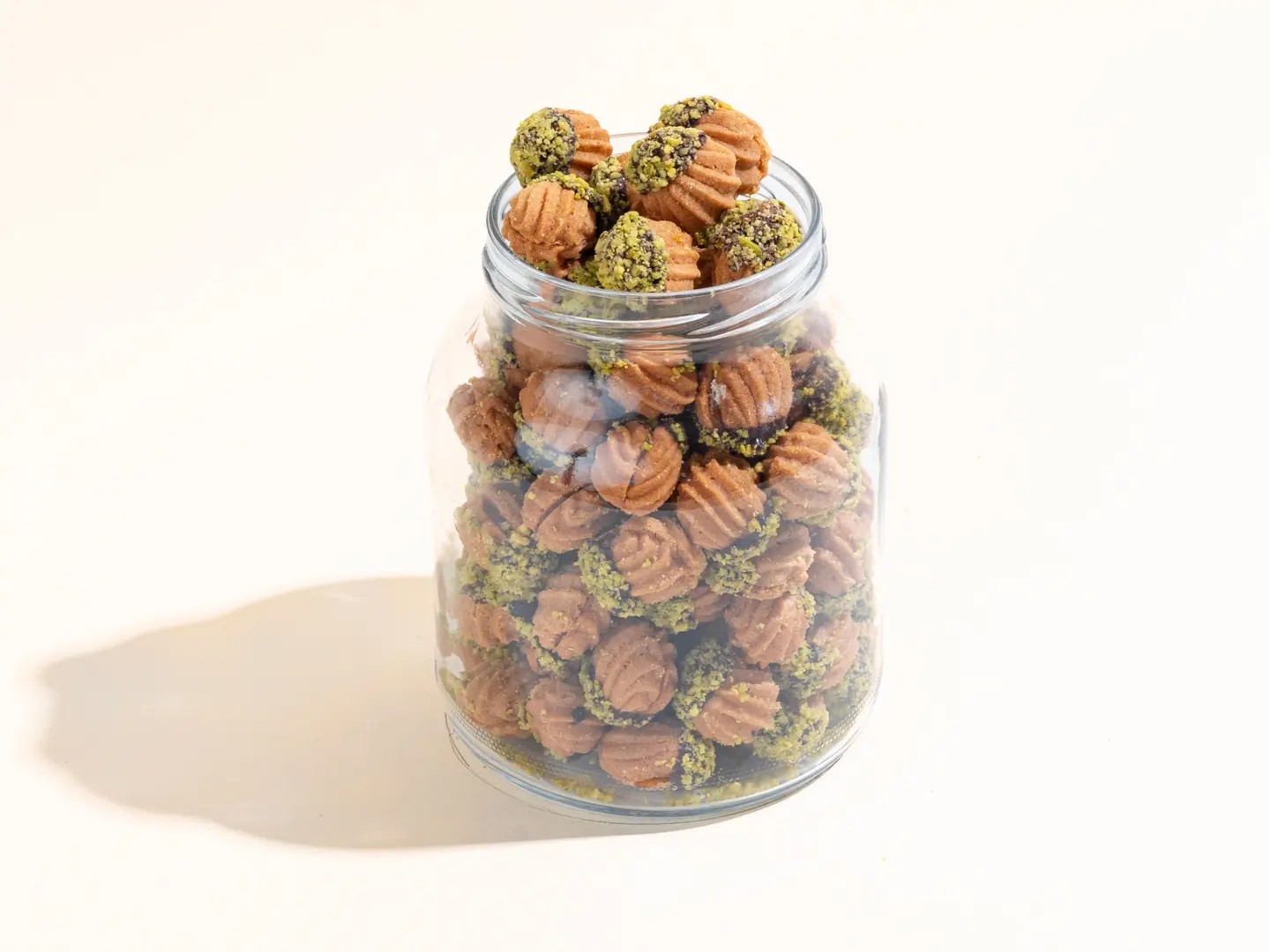 Chocolate Petit Four With Pistachios