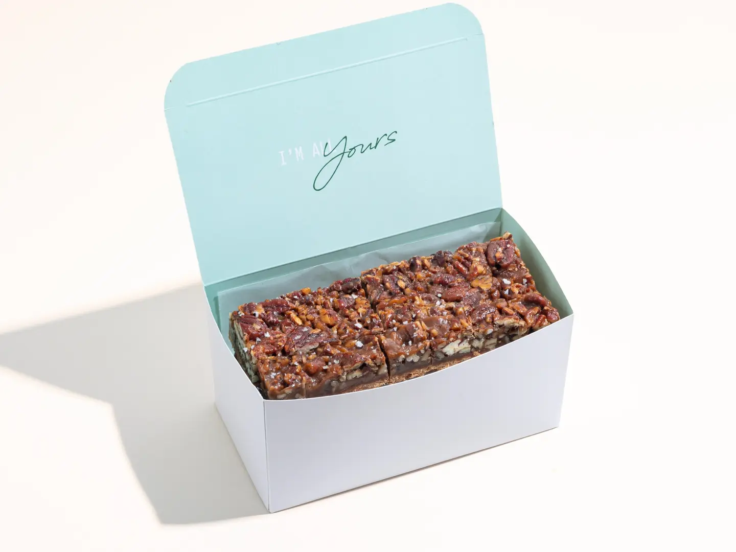 Pecan Bar Bites Box 63 Pcs