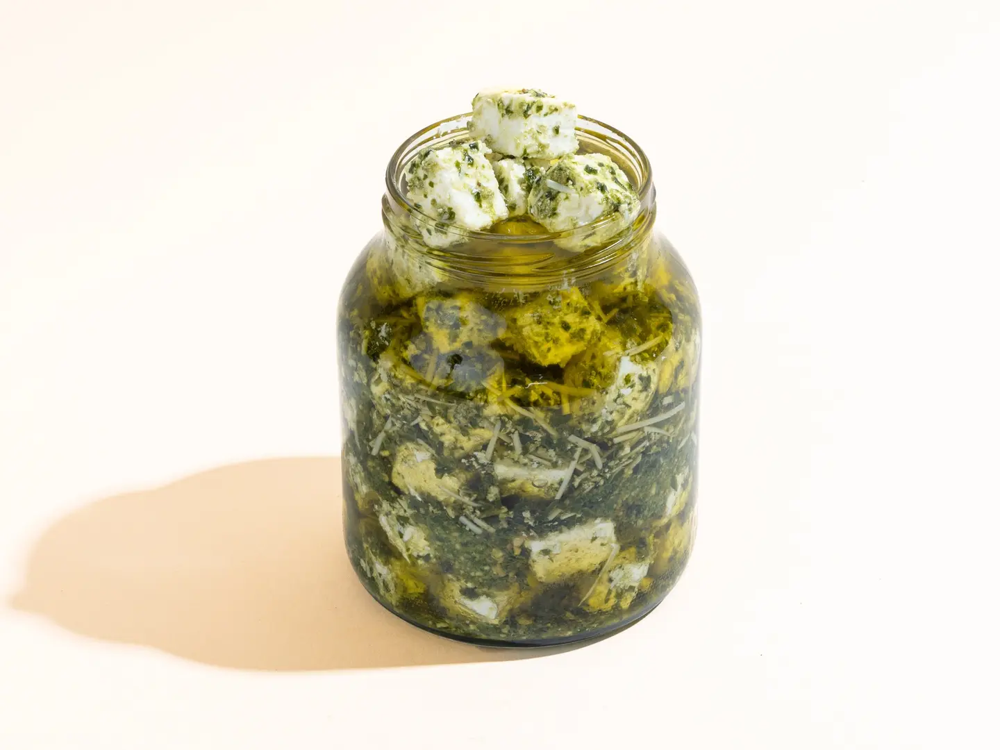 Feta Cheese With Pesto