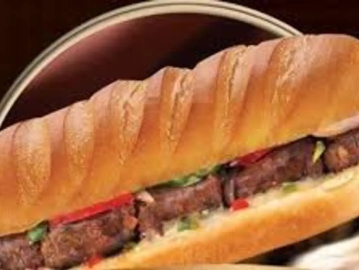 Beef Sausage Sandwich