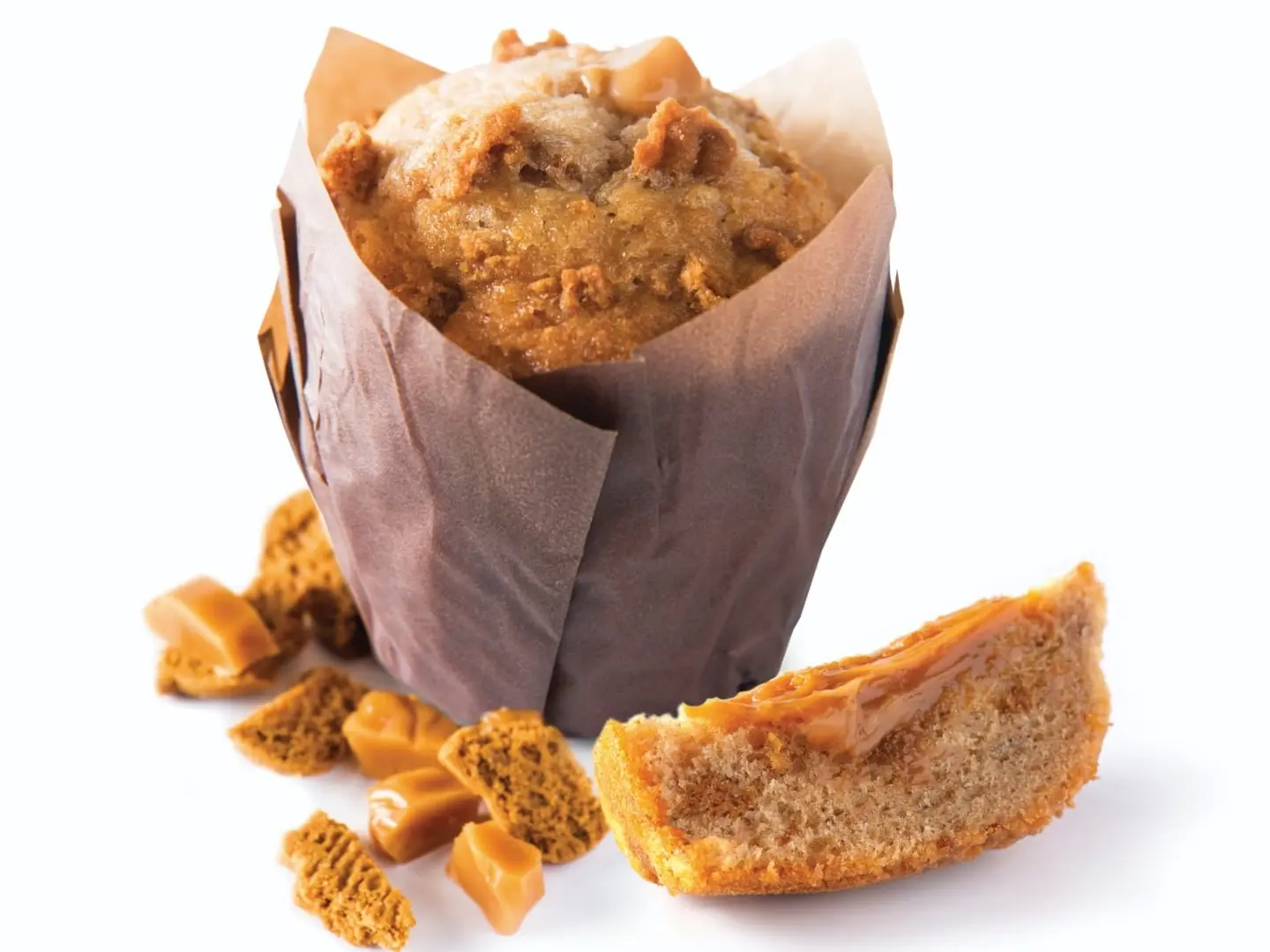 مافن السبيكلوس و الكراميل