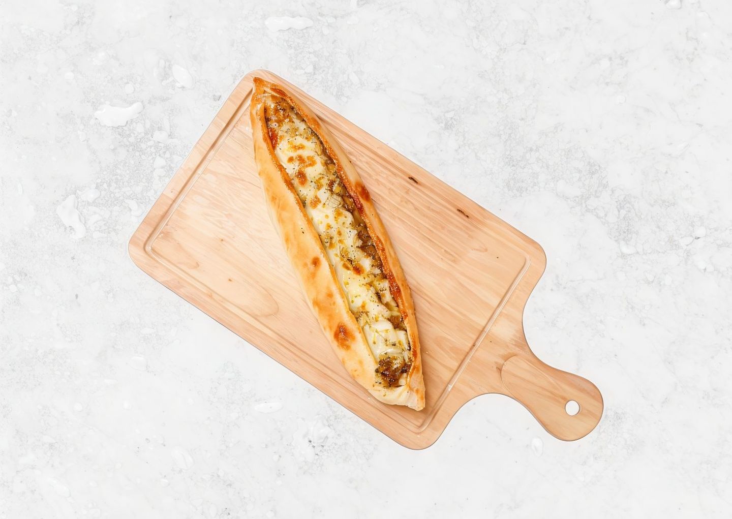 Meat Manakish With Cheese