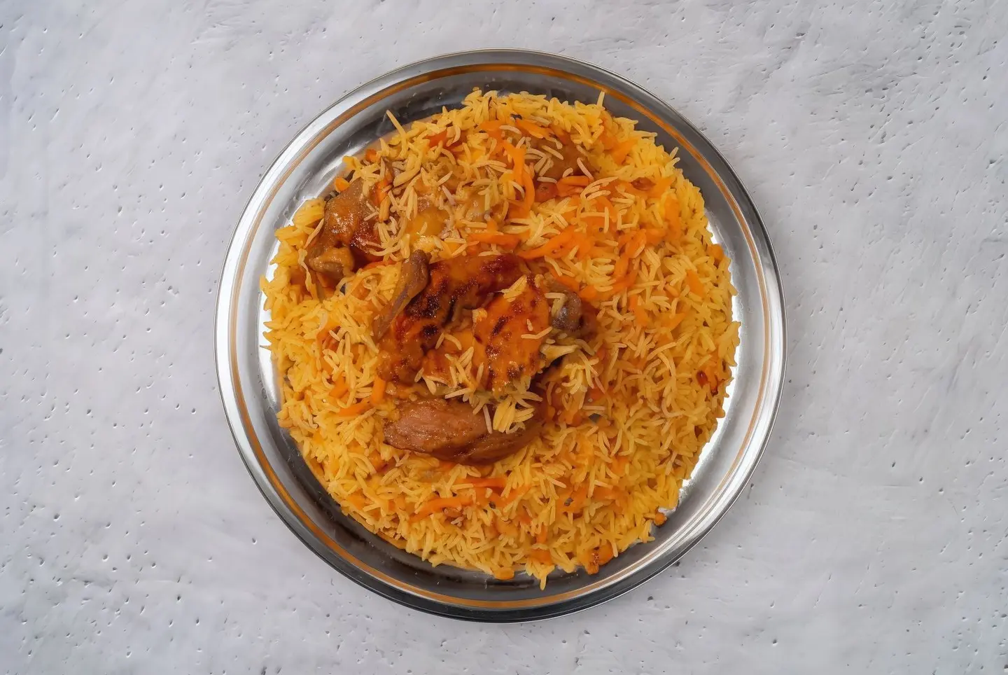 كبسة لحم - نصف نفر
