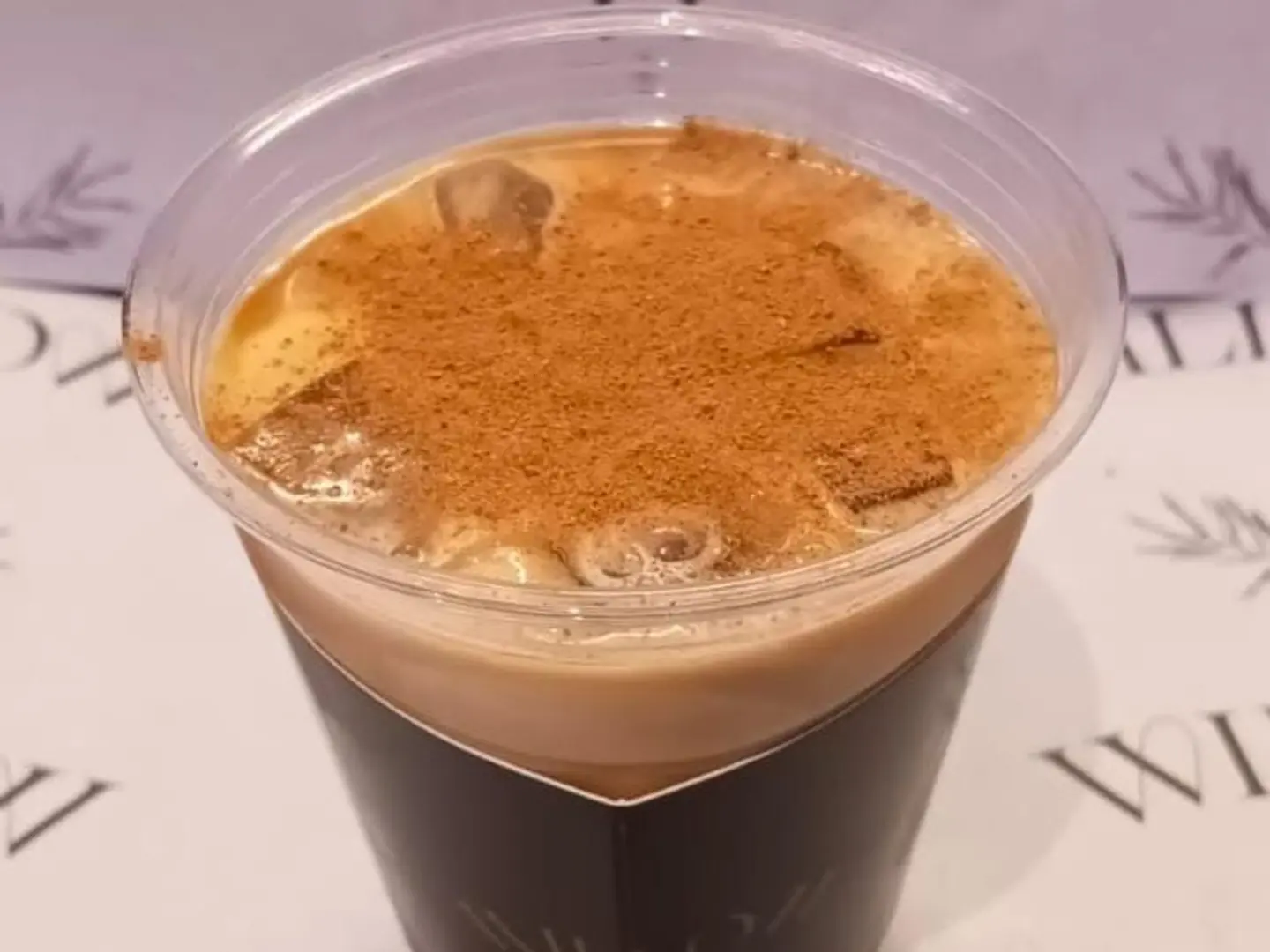 Iced Cinnamon Latte