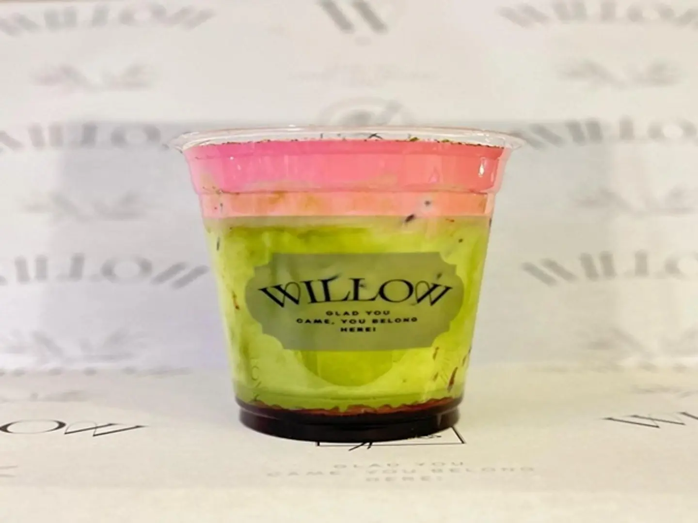 Ice Rose Berry Cloudy Matcha