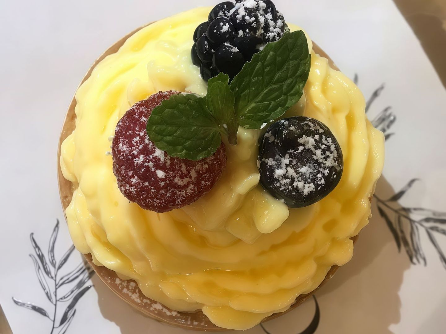 تارت الكاسترد