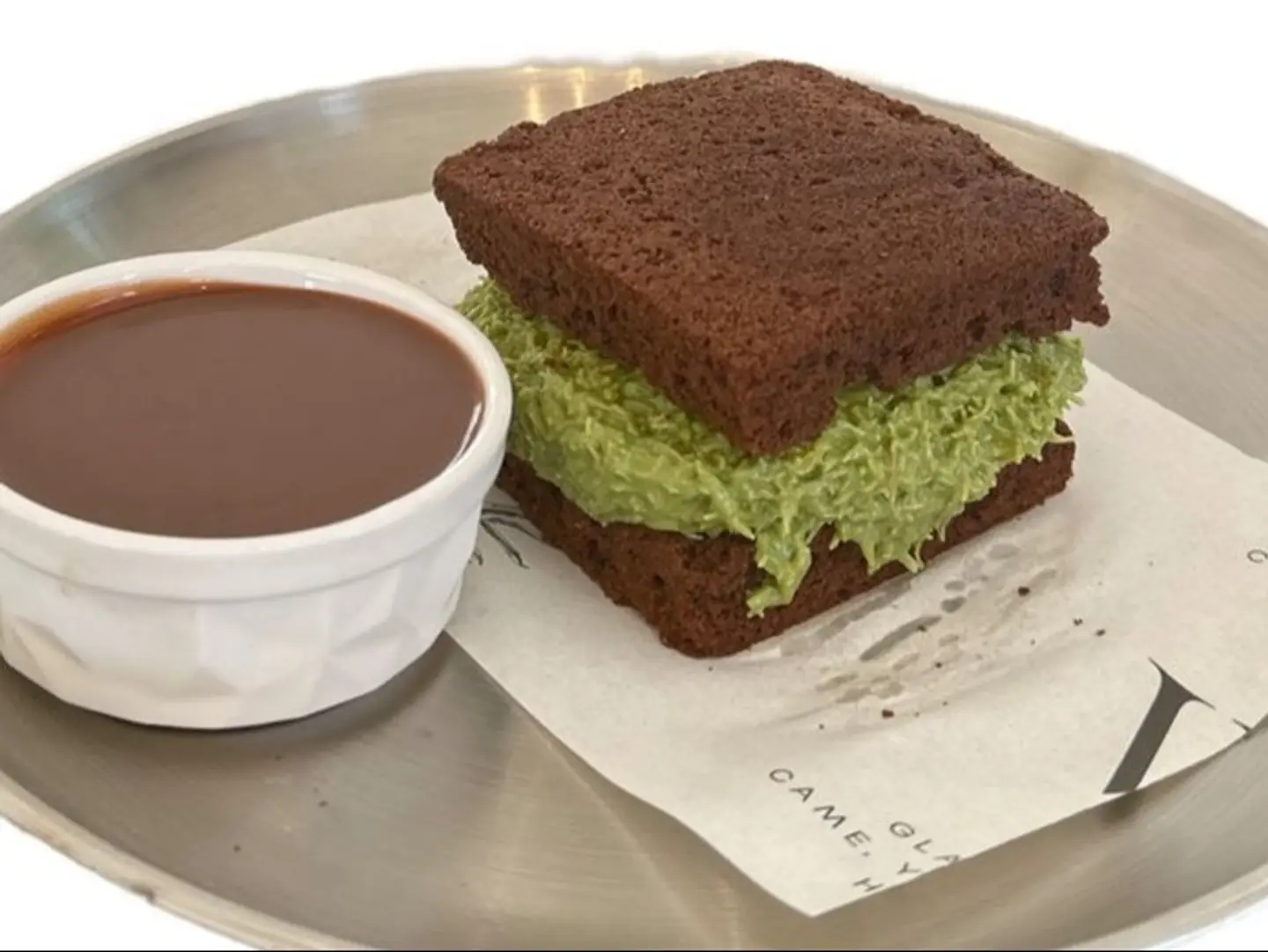 Belgian Pistachio Kunafah Cake
