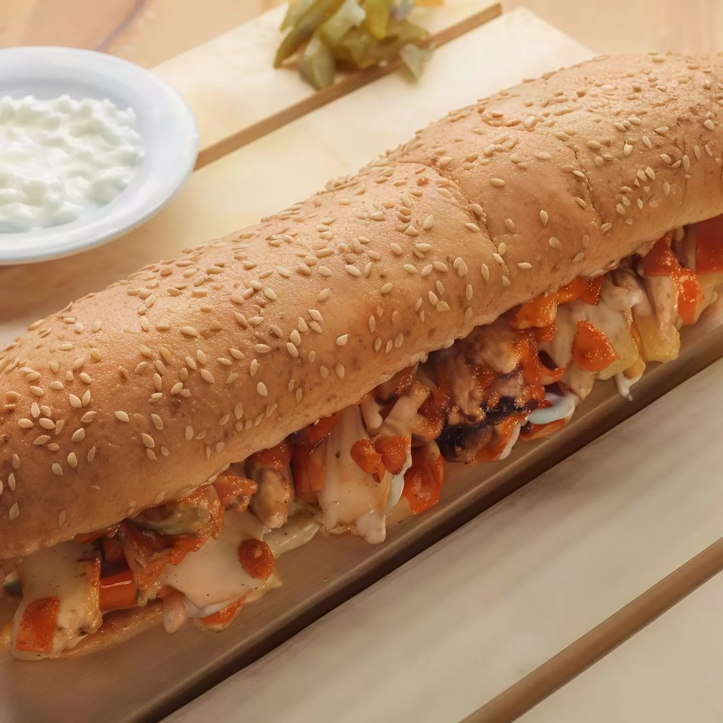 Jumbo Chicken Shawarma