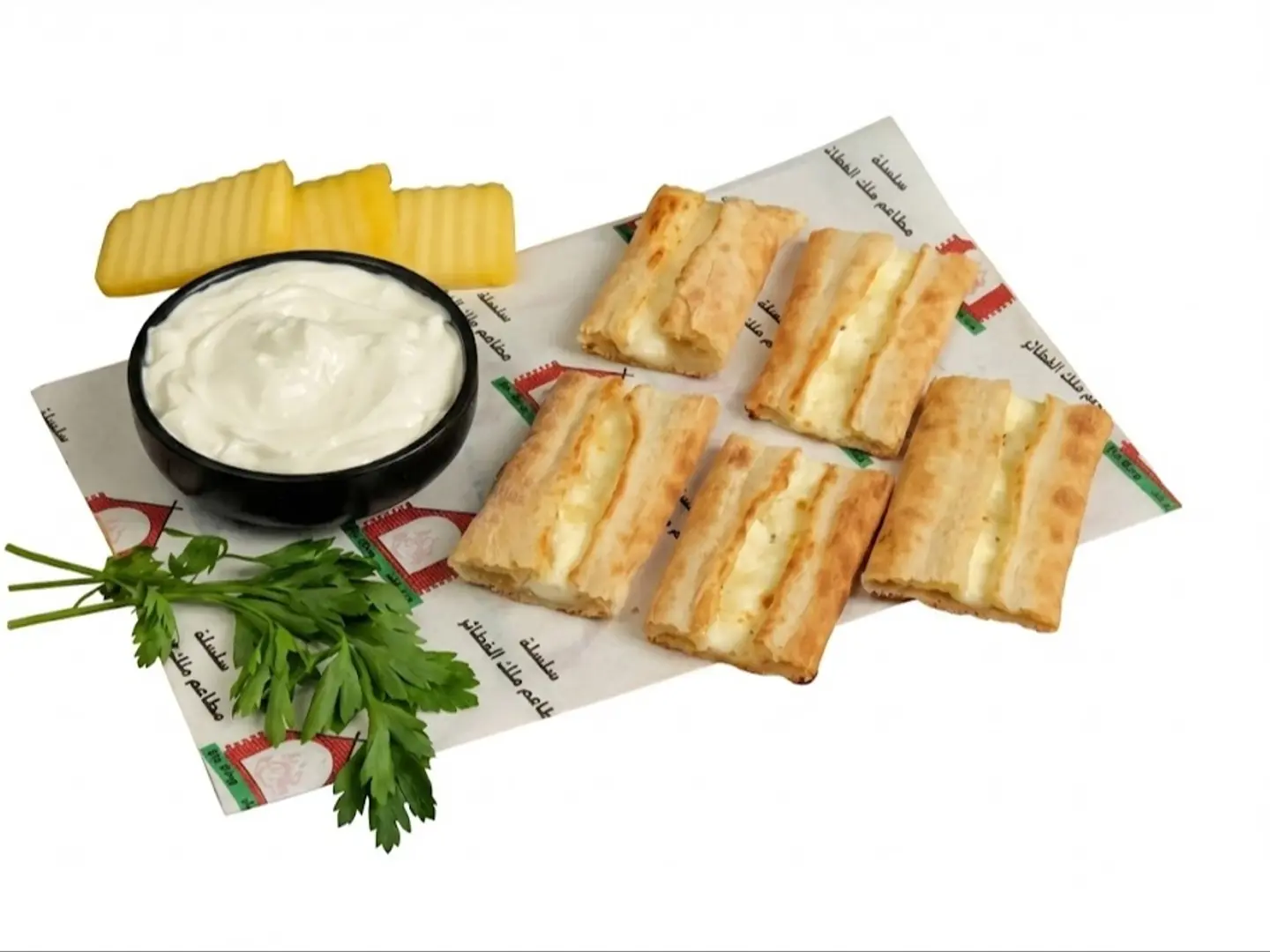 مناقيش مع جبن ابيض